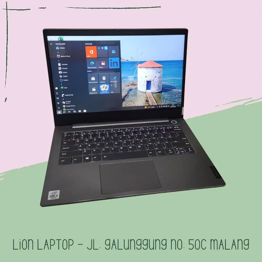 Core i5 Gen 10 SSD 256GB Slim Lenovo Thinkbook 14-IML [30|06]