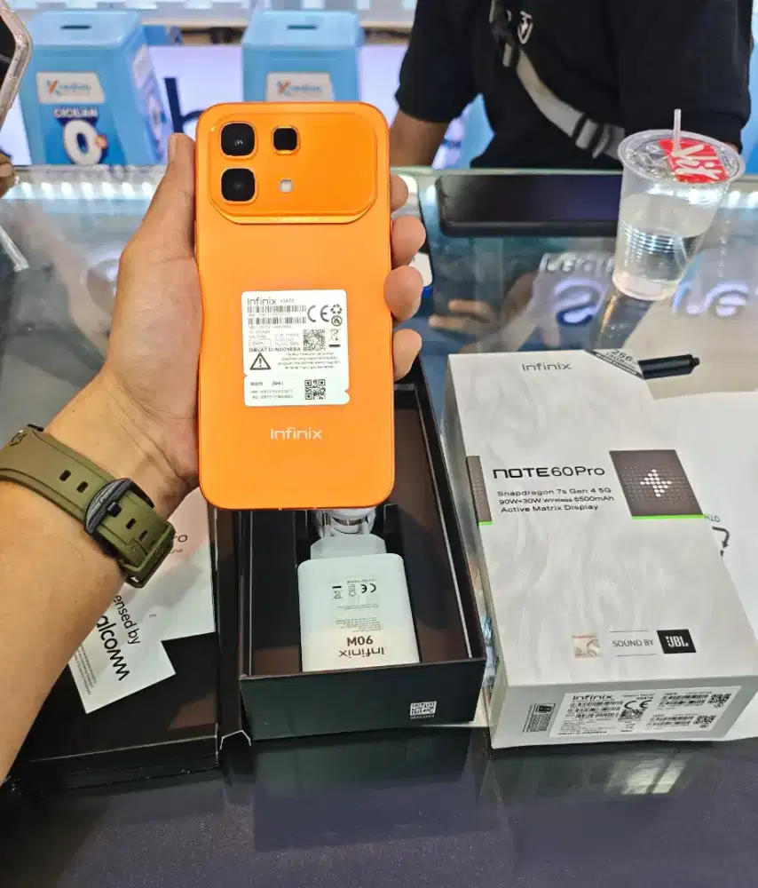 Infinix note 60 Pro 256GB new cash dan cicilan syarat cukup KTP