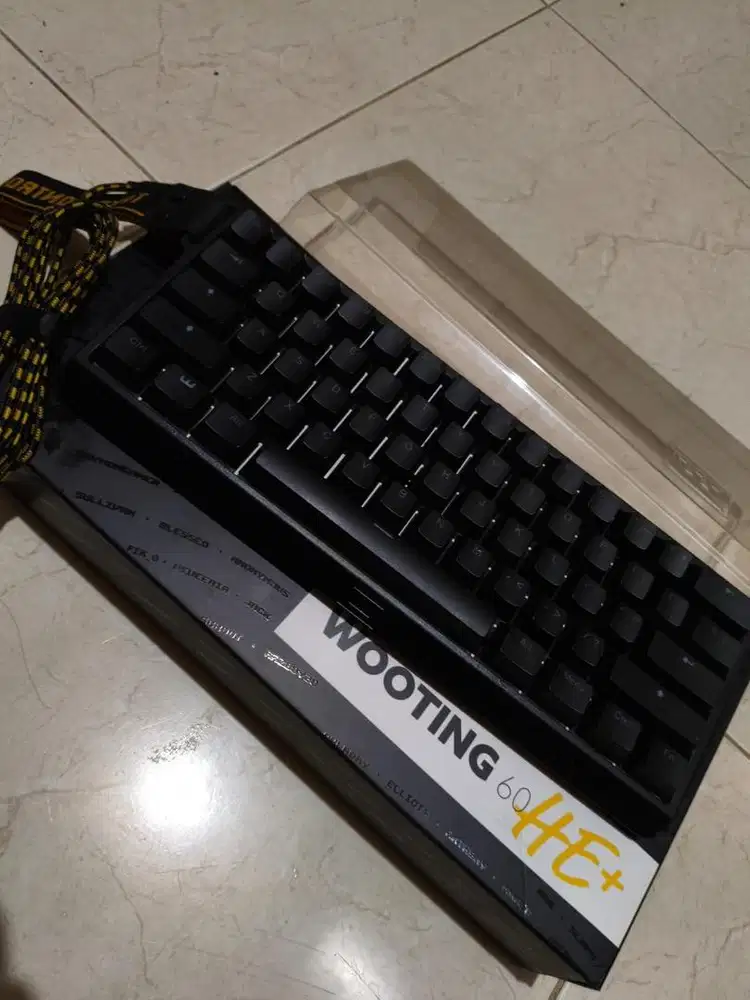 Keyboard Wooting60HE + Mouse Razer Viper V3 Pro