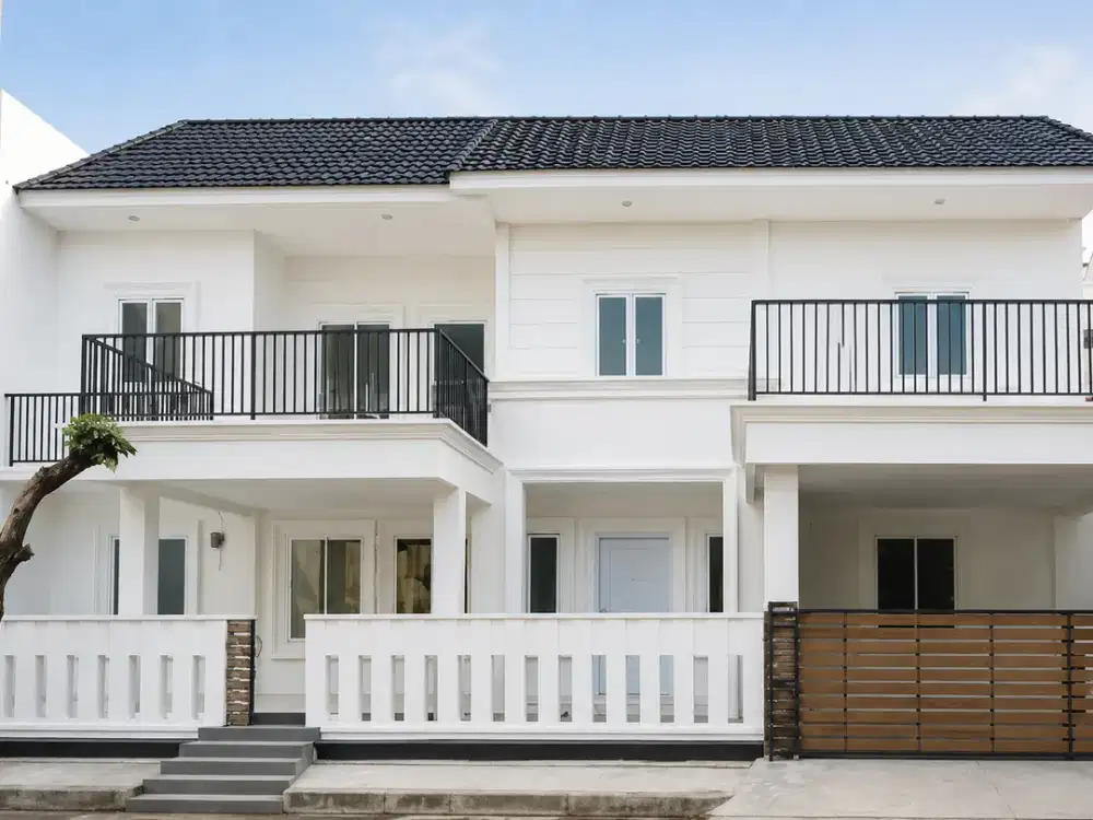 DIJUAL / DISEWAKAN –  2 Unit Rumah Siap Huni Villa Melati Mas BSD | Depan Cluster | Dekat Gerbang