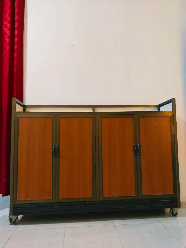 RAK SEPATU ALUMINIUM TEMPAHAN