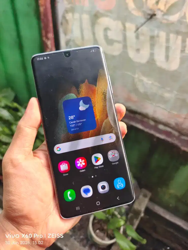 Samsung S21 ultra 5g , Ram 12/256 resmi sein
