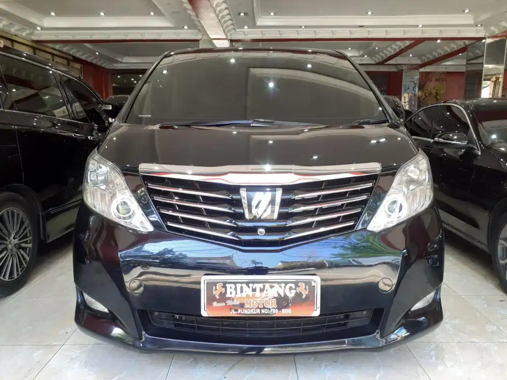 ALPHARD 2.4 AT 2009 BLACK KM RENDAH / MODEL THN 2010 [BINTANG MOTOR]