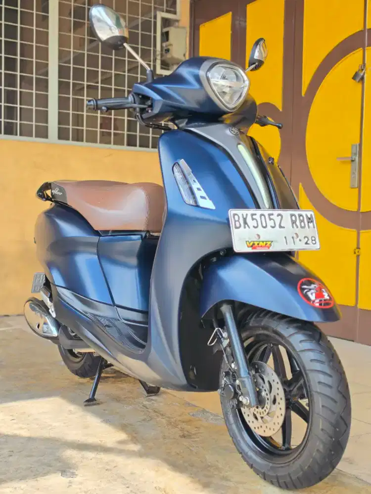 Yamaha Filano / Filano 125 Hybrid 2023, Blue Premium Doff.
