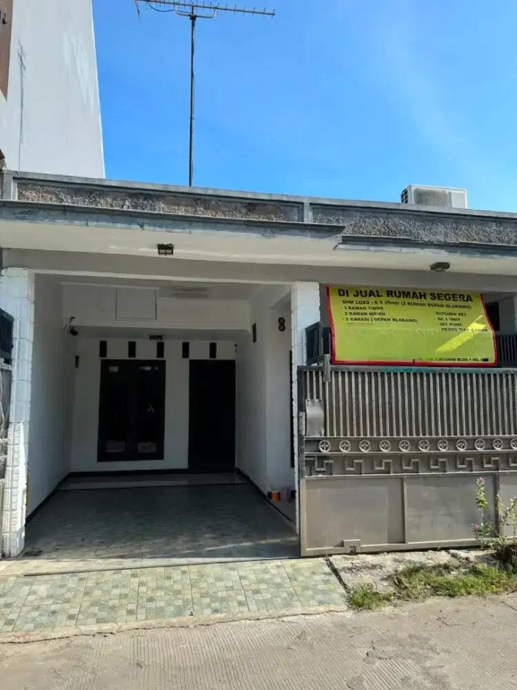 FS Rumah siap huni depan belakang