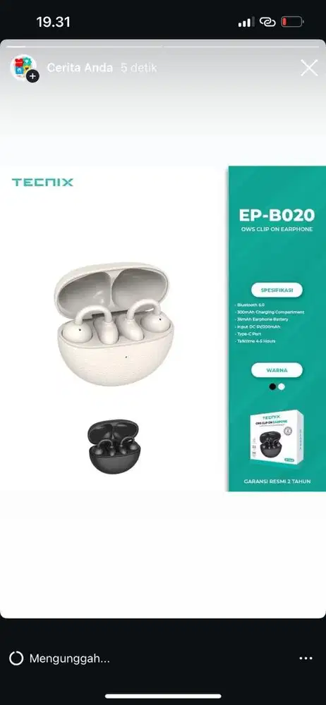 tws tecnix open ear