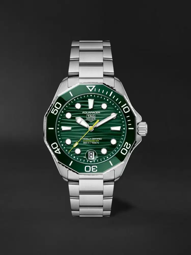 Tag Heuer Aquaracer Green Wave Professional 300M, Bezel Ceramic NEW