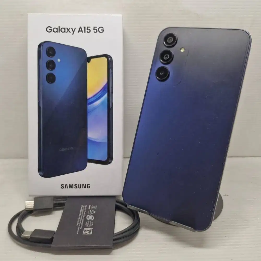 NO MINUS! SAMSUNG GALAXY A15 5G 8/256 BLACK MULUS FULLSET