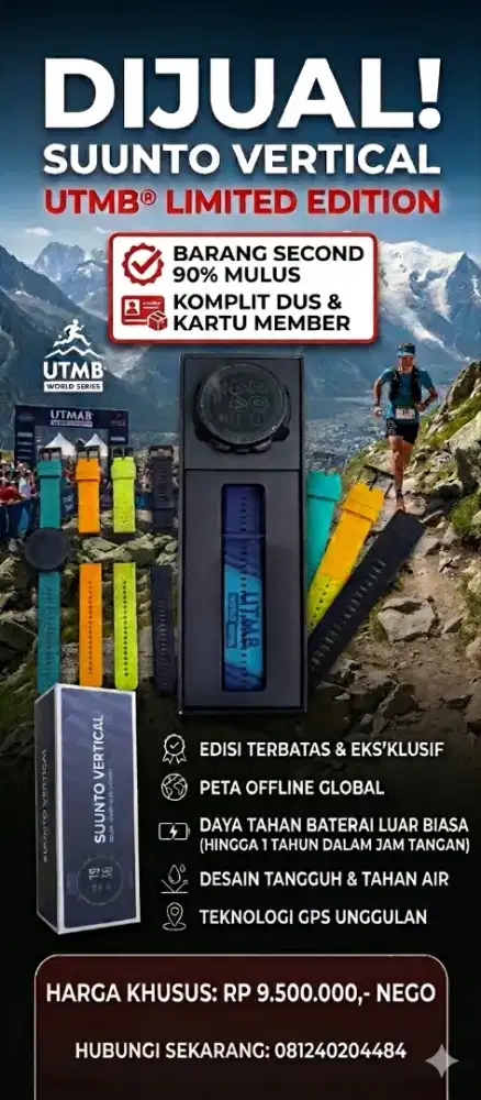 SUUNTO VERTICAL UTMB SERI