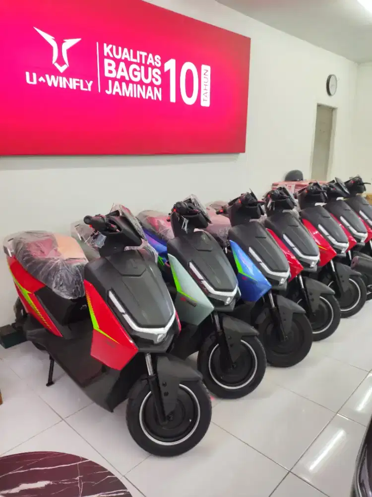 NEW MODEL HARGA PROMO TERBATAS!! SEPEDA LISTRIK UWINFLY T78B BATRY LIT