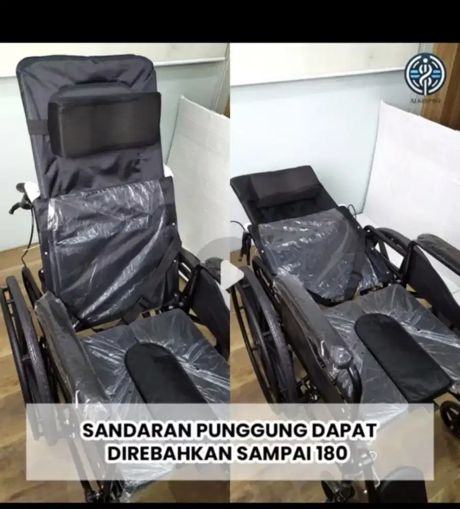 Kursi Roda 4 in 1 Alkespro