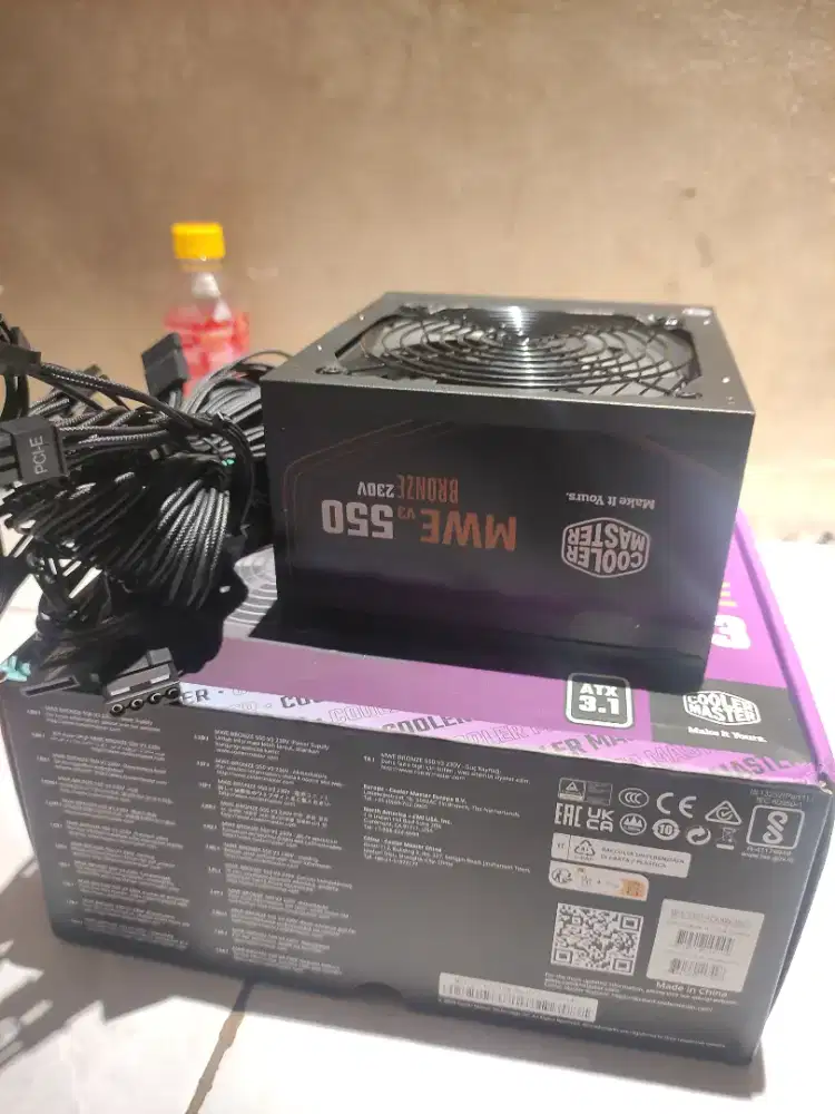 PSU Cooler Master mwe v3 550 watt