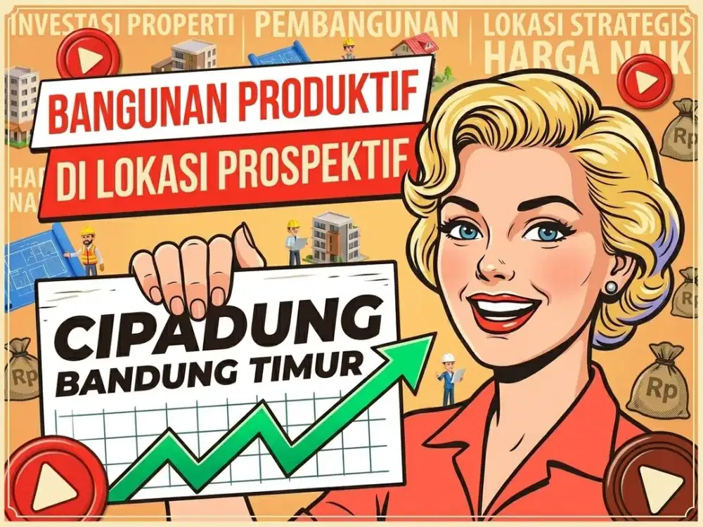 JUAL GEDUNG KANTOR DI CIPADUNG, CIBIRU, CILEUNYI, BANDUNG TIMUR.