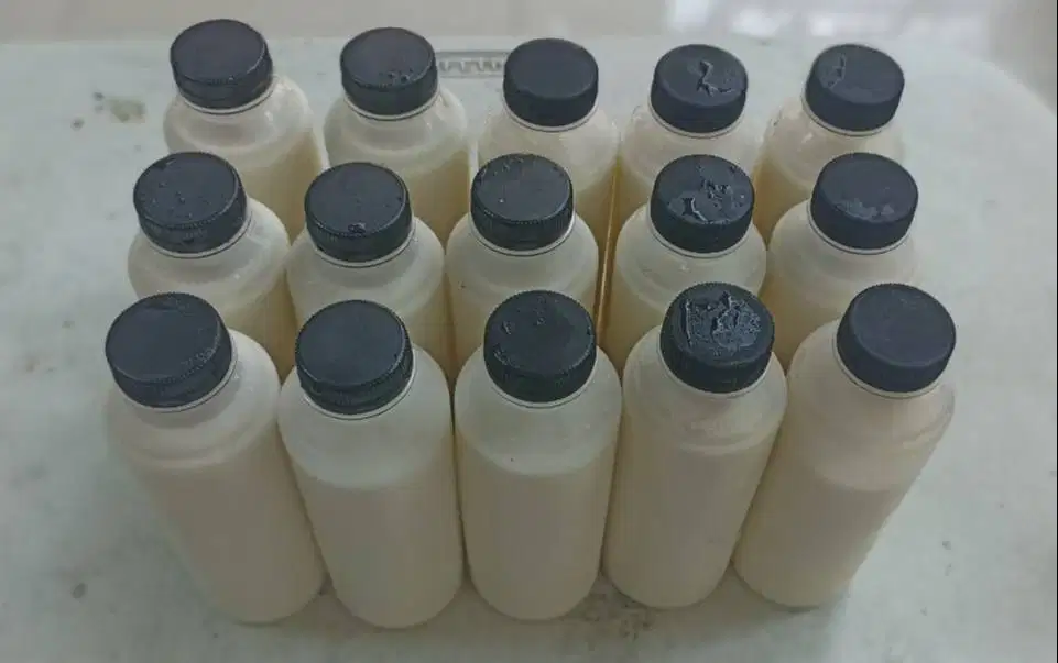 susu kambing etawa murni 1 liter 4 botol @250ml fresh no campuran puas
