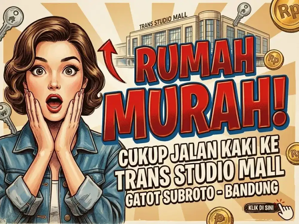 JUAL RUMAH DI GATOT SUBROTO, BATUNUNGGAL, BUAH BATU, BANDUNG KOTA.