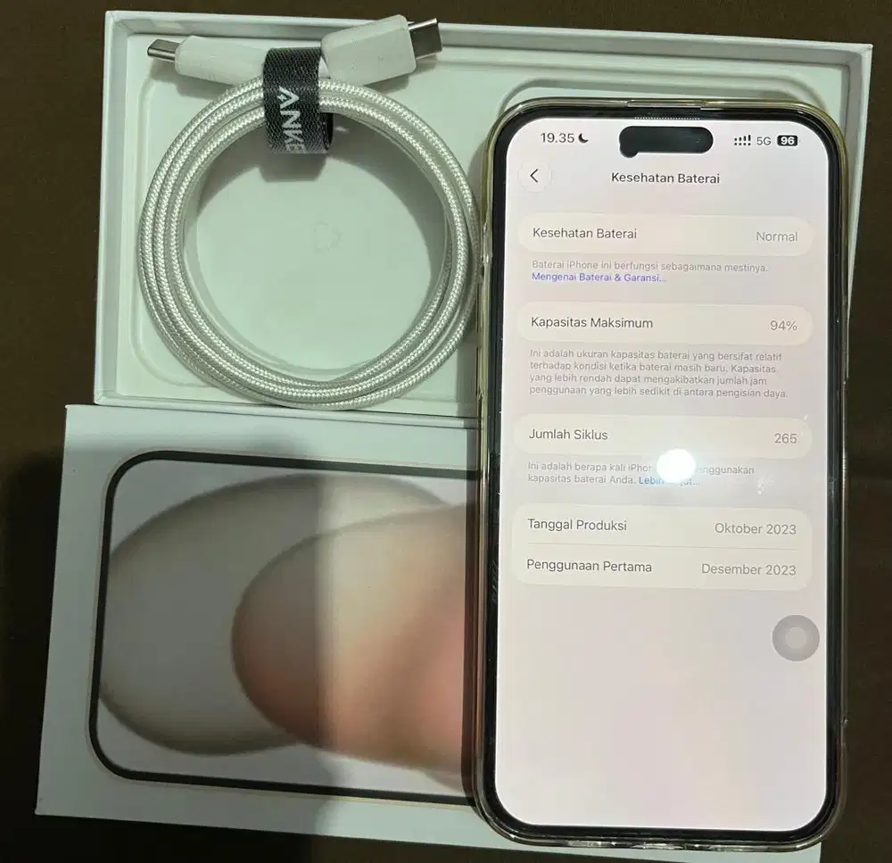 Iphone 15 plus 128gb normal all