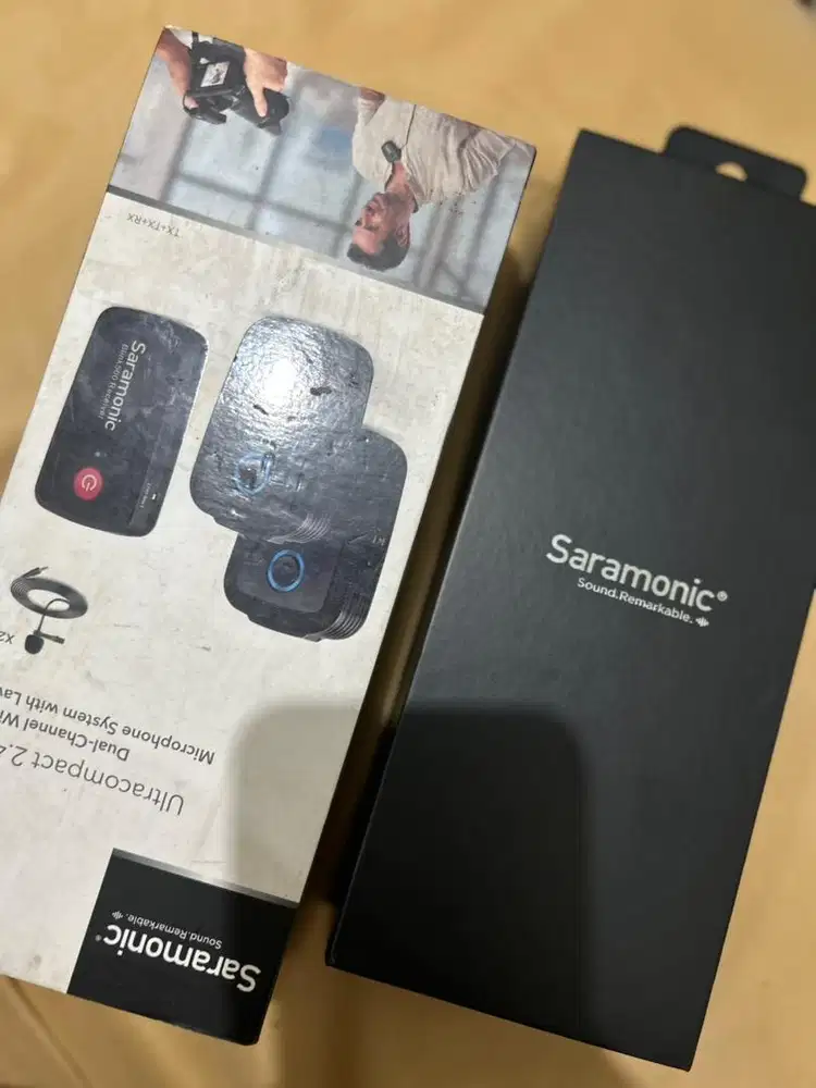 Mic clip on Saramonic blink 500 B2