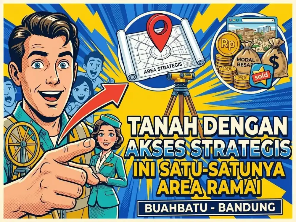 JUAL TANAH DI BUAH BATU, TURANGGA, LENGKONG, BANDUNG KOTA.