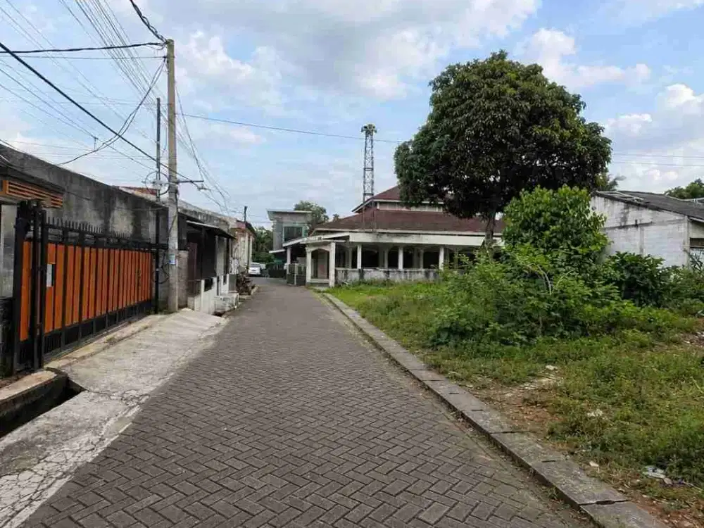 dijual tanah kavling siap bangun 176 m2 pondok cabe tangsel