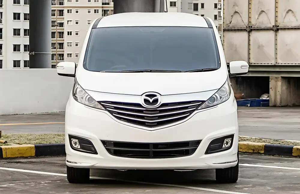 Mazda Biante 2016 Putih KM 88RB Pajak 07 2027 Captain Seat