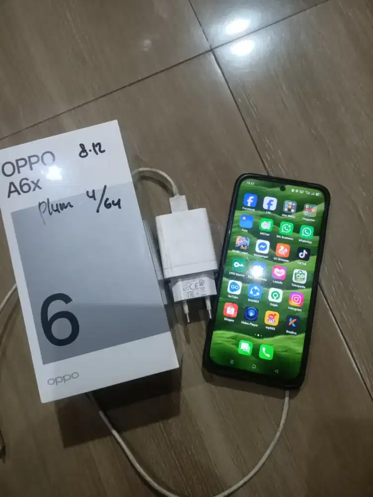Hp Oppo A6X lengkap