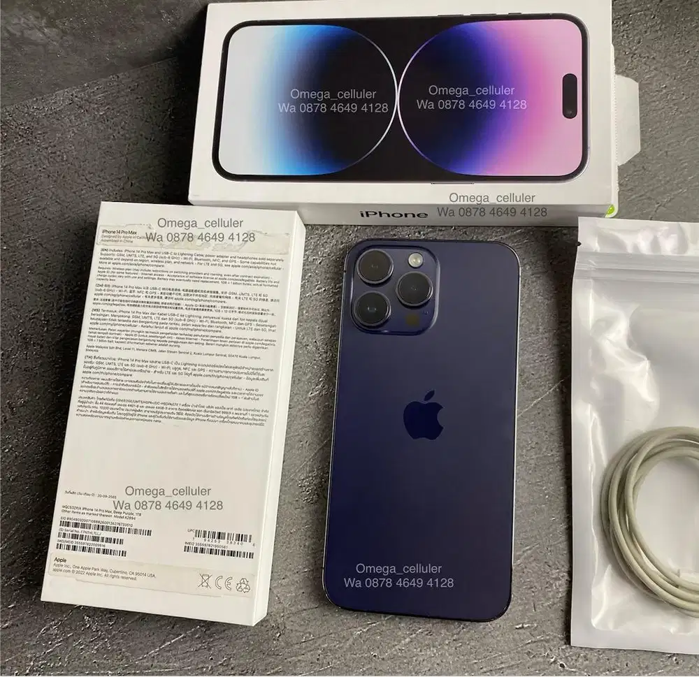 Iphone 14 promax 1tb bea cukai
