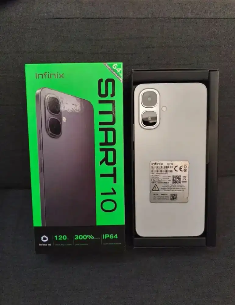INFINIX SMART 10 2025 RAM [8]4+4/64