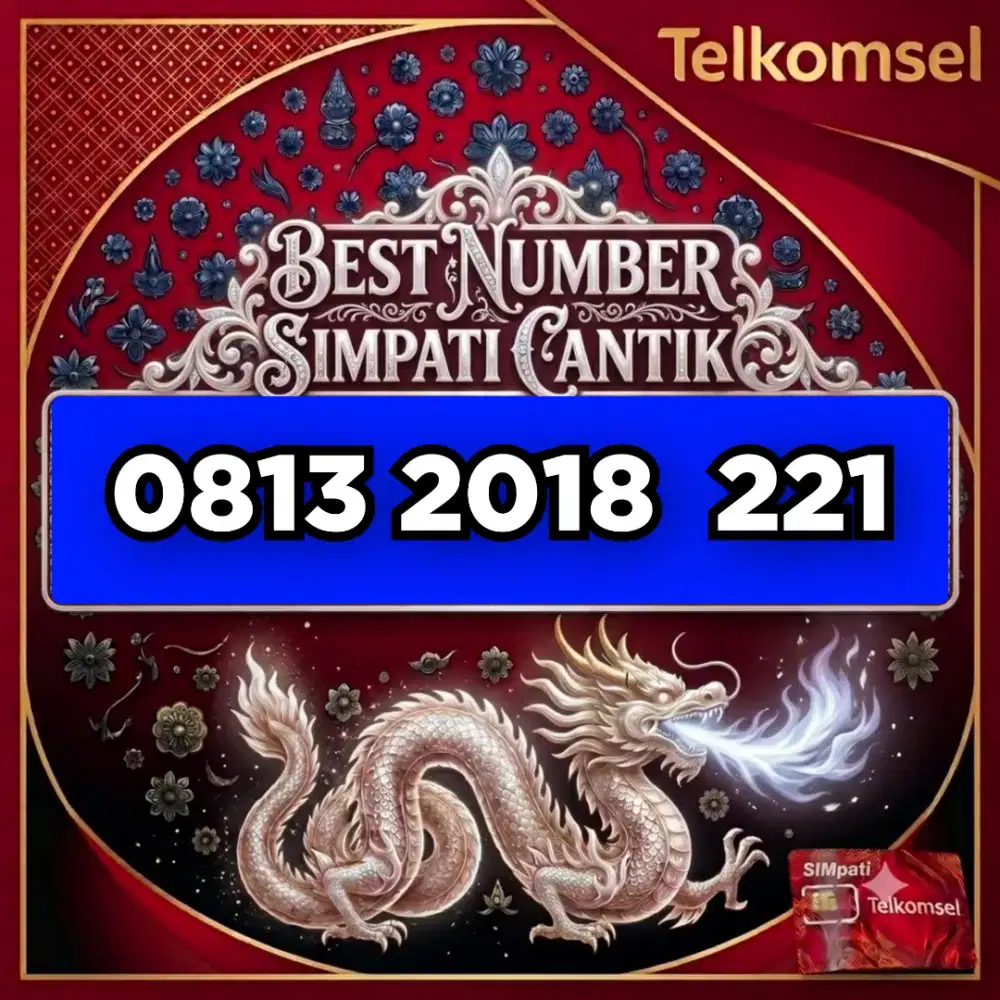Nomor Cantik simpati angka tahun