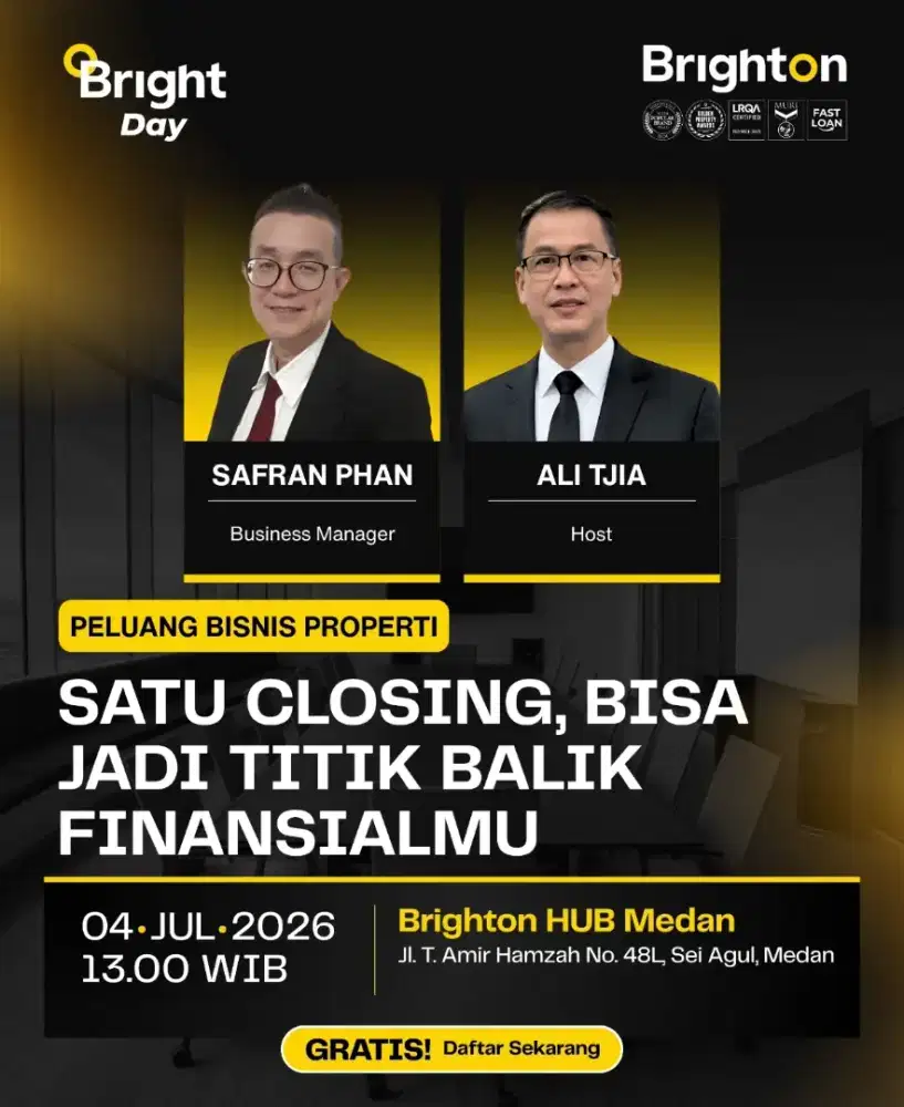 Berani Mulai Bisnis ( Agen Property)