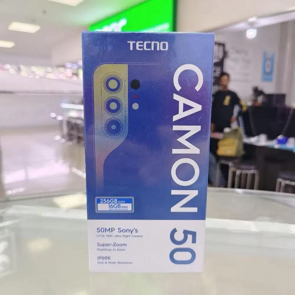 TECNO CAMON 50 NFC RAM 8+8/128 baterai 65000