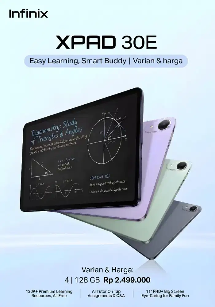 INFINIX XPAD 8/256 NEW GARANSI RESMI