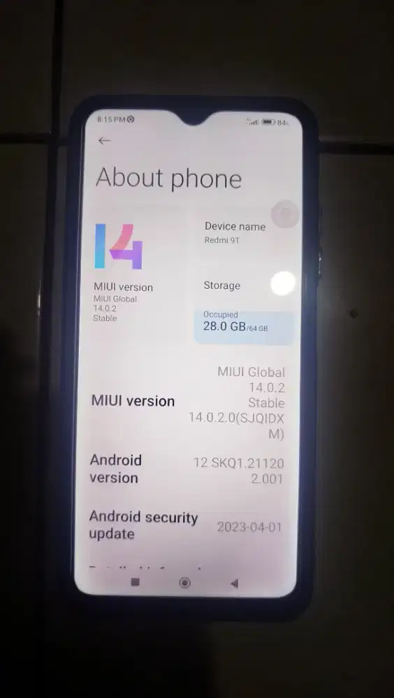 RESMI 9T 4/64 BATANGAN