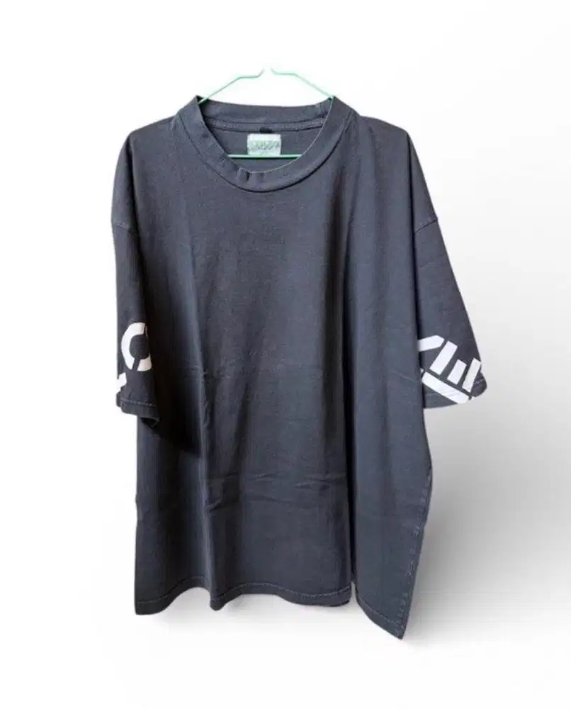 Kaos oversize preloved bal hitam xxl polos simple kenzo