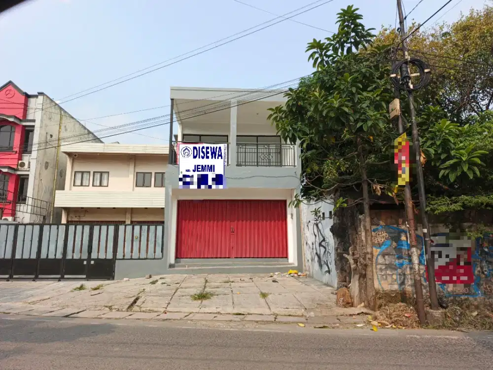 Disewa Ruko Karang Tengah Strategis Pinggir Jalan Raya
