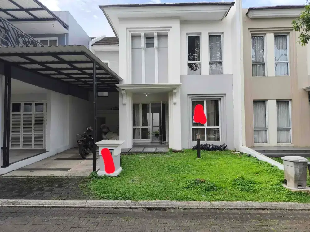 Disewa Rumah Foresta BSD City Siap Huni Kondisi Rapi Semi Furnish Murah
