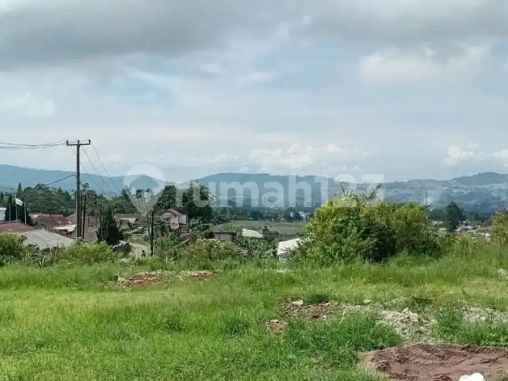 Tanah Kavling Datar Lembang Murah View Keren Bandung Utara