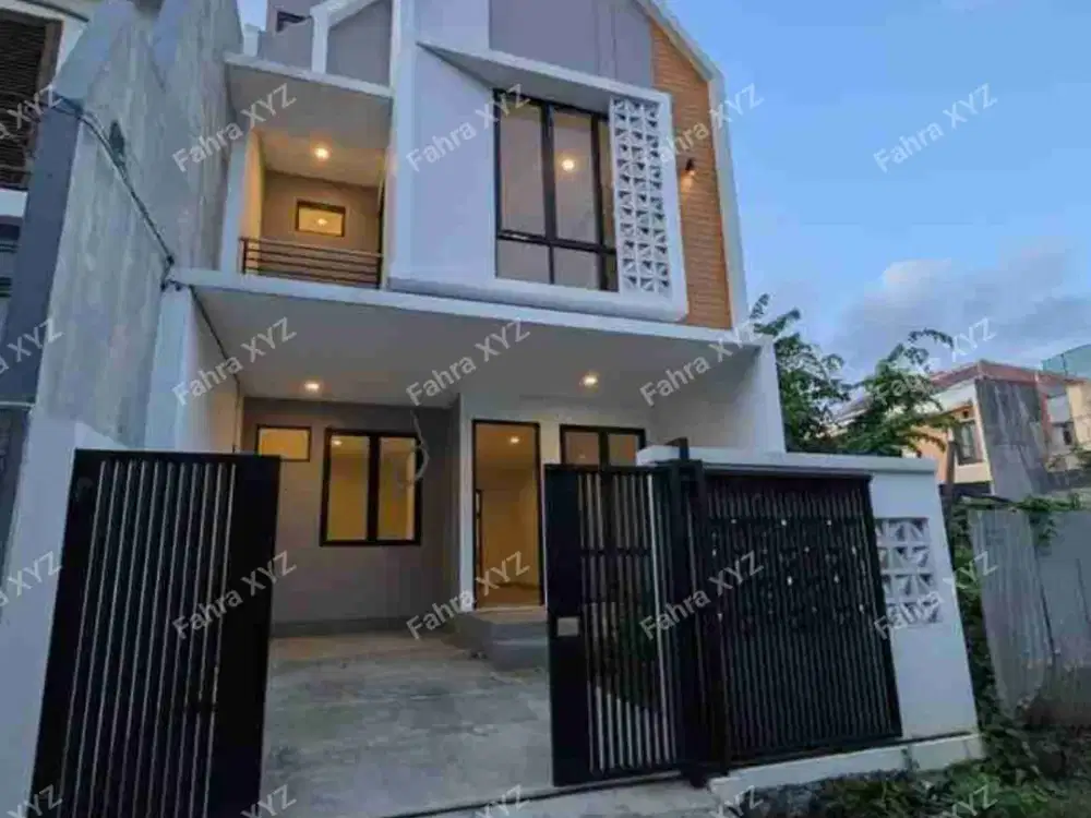 rumah baru 2,5 lantai 
DUREN sawit