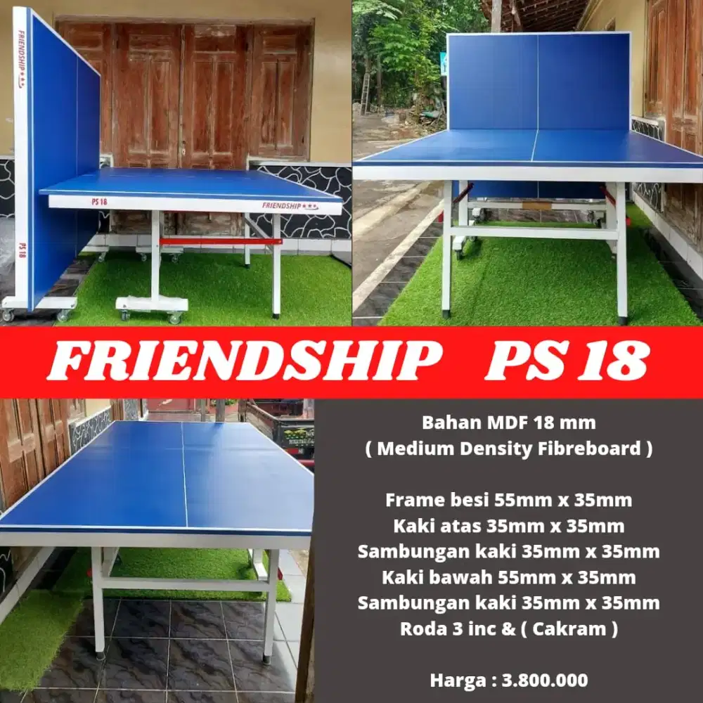 Ready Tenis Meja Pingpong