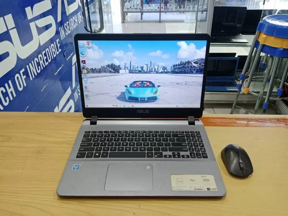 SIAP KULIAH LAPTOP ASUS A507M RAM 4G HDD 1000GB SIAP PAKAI
