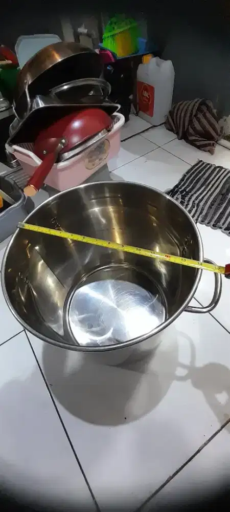 Panci stainless besar 35 cm
