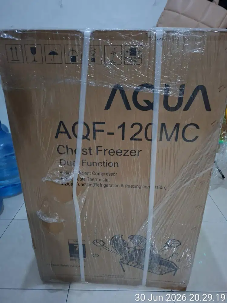 JUAL FREEZER AQUA AQF-120 MC (80 watt 100 Liter)