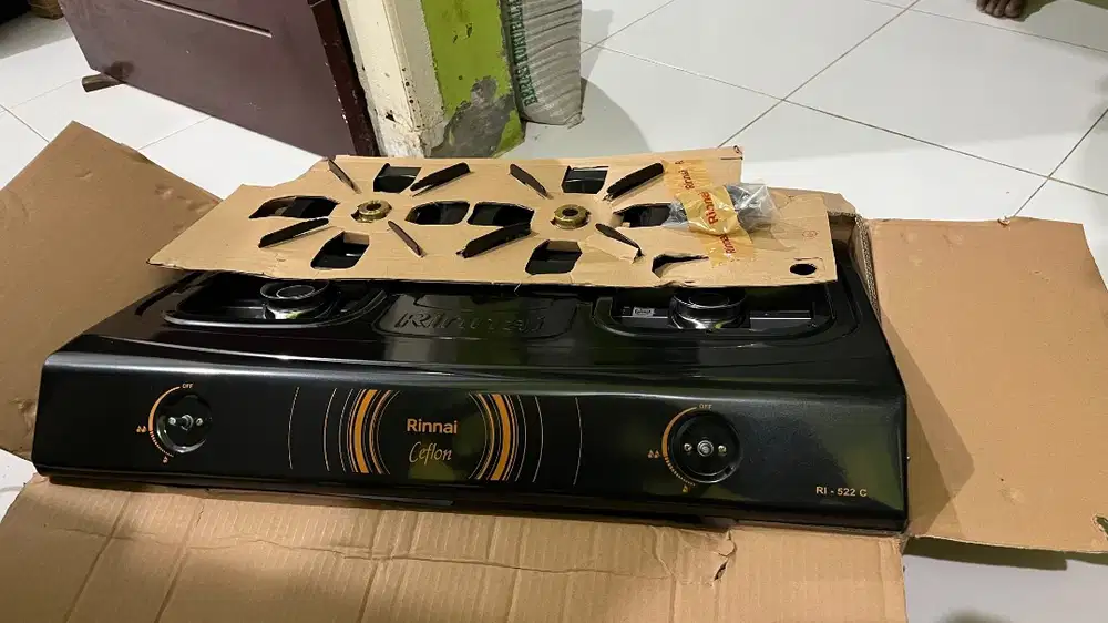 DIJUAL KOMPOR GAS MERK RINNAI RI-522C