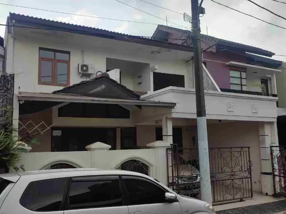 rumah 2 lantai siap huni, bebas banjir di perumahan Cipinang indah, pondok bambu, duren sawit, jakarta timur