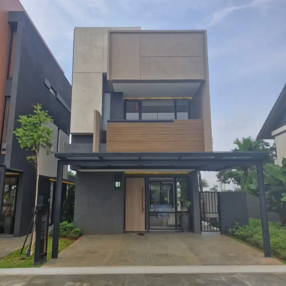 Rumah 3kamar tidur Cicilan 3jtan Free Biaya KPR Nempel Gading Serpong