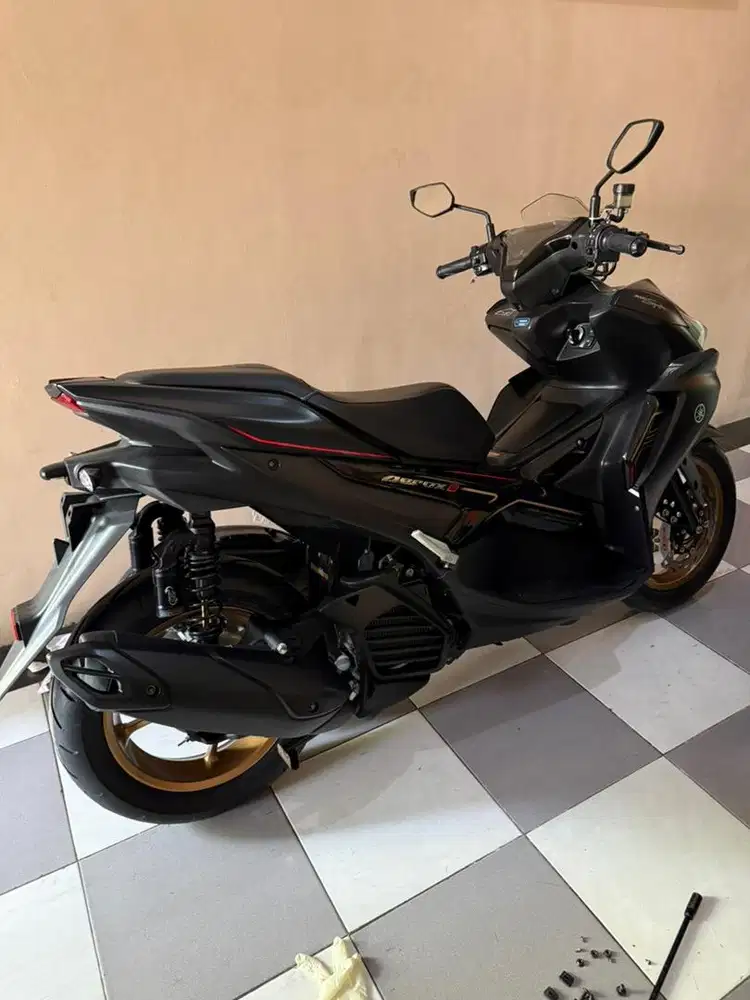 Aerox Abs Keyless 2023 low km 1K Mulus seperti baru