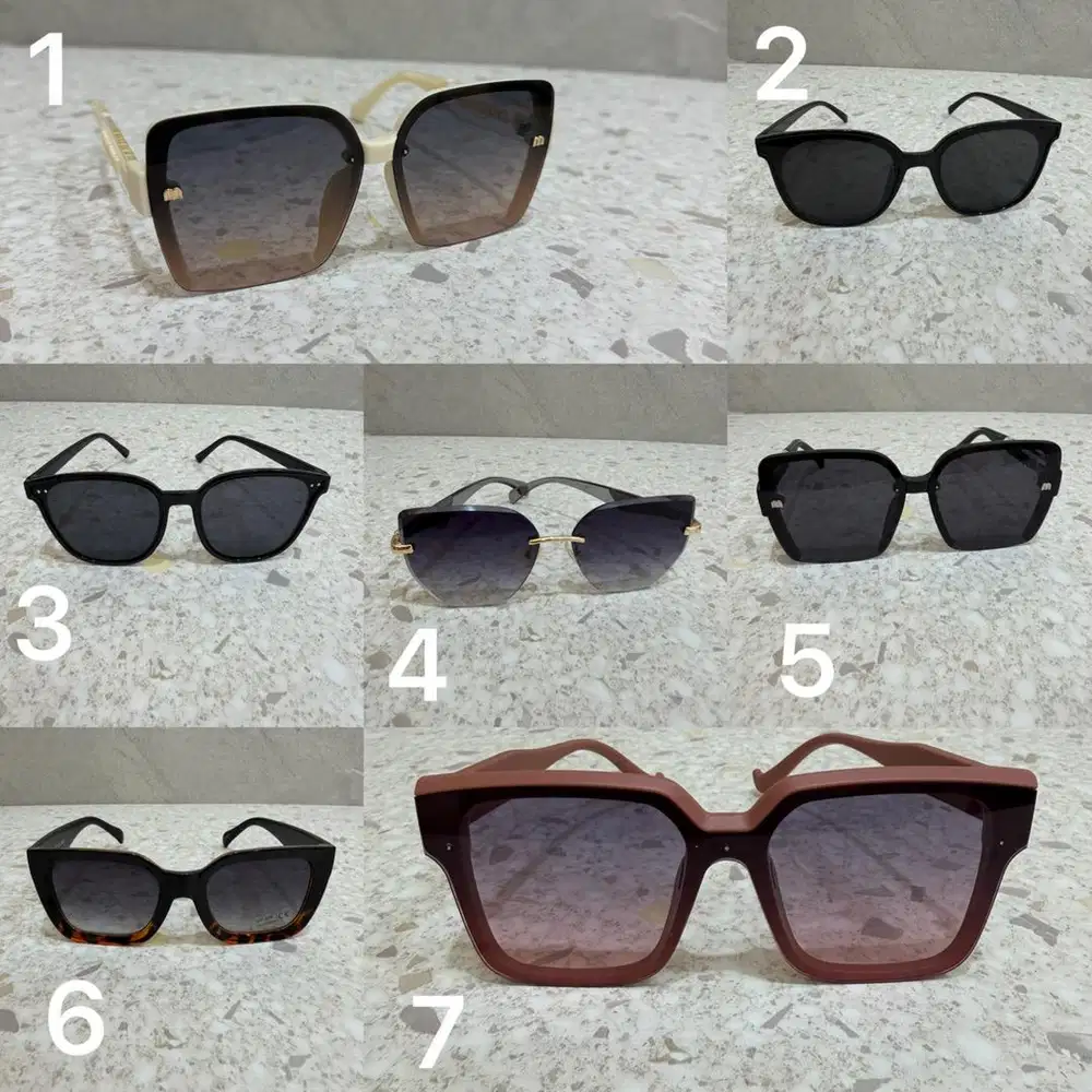 Kacamata sunglasses Fashion korea import