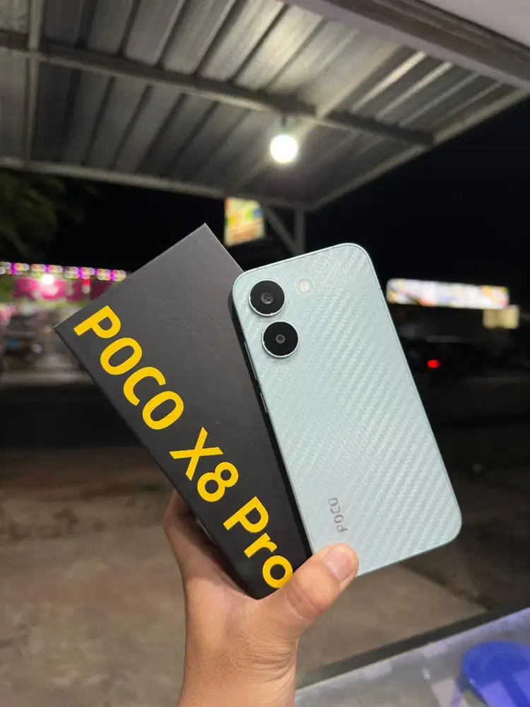 Poco X8 Pro 8/512gb Second Lengkap Ori Mulus