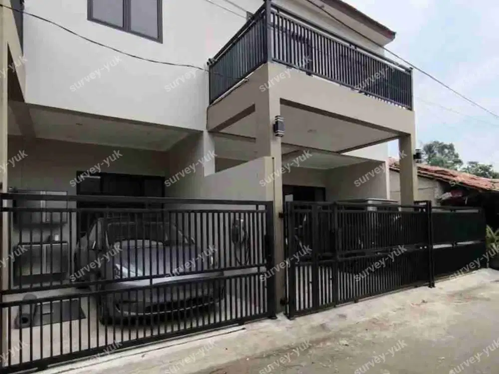 Rumah Baru Jual Butuh Lt 75 LB 90 2 lantai Area Pemukiman Cikini Dalam Jurang mangu barat