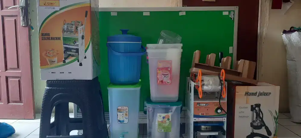 Dijual murah perlengkapan jualan