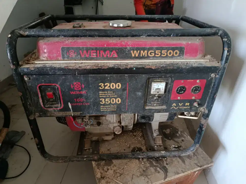 Genset bensin Weima WM 5500